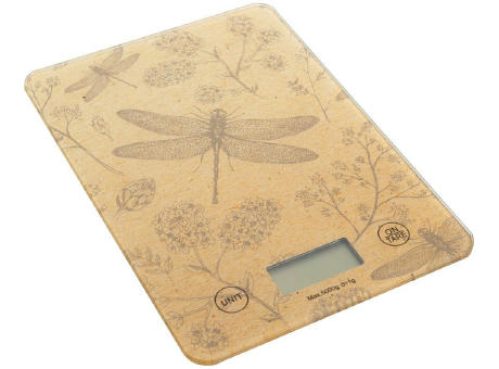 Vanilla Season® YOKOTE Küchenwaage aus Glas