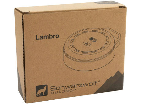 Schwarzwolf outdoor® LAMBRO Camping-Hängeleuchte