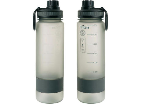 Schwarzwolf outdoor® KIBO Tritan Trinkflasche, 0,8 l, grau