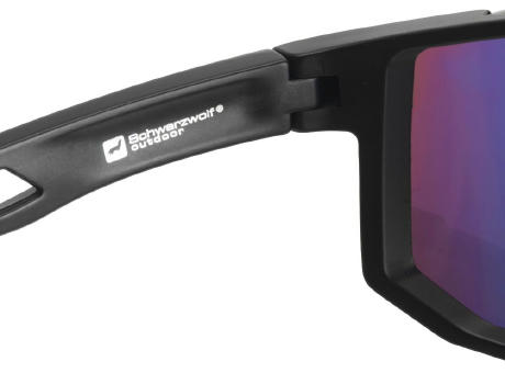 Schwarzwolf outdoor® TRINITY polarisierte Sonnenbrille UV400, schwarz