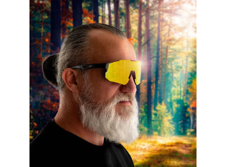 Schwarzwolf outdoor® TRINITY polarisierte Sonnenbrille UV400, schwarz