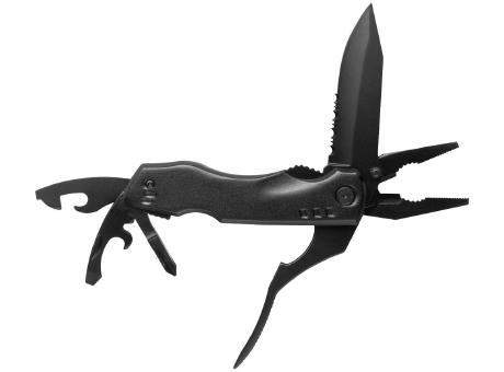 Schwarzwolf outdoor® BAKOY Multitool mit 10 Werkzeugen, schwarz