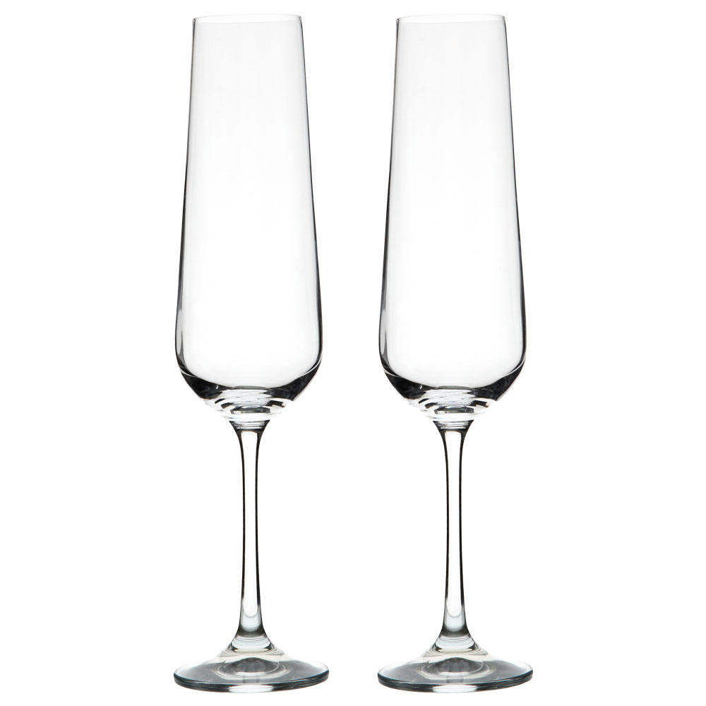 Vanilla Season® WANGI 2er Set Bohemia Crystal Sektgläser