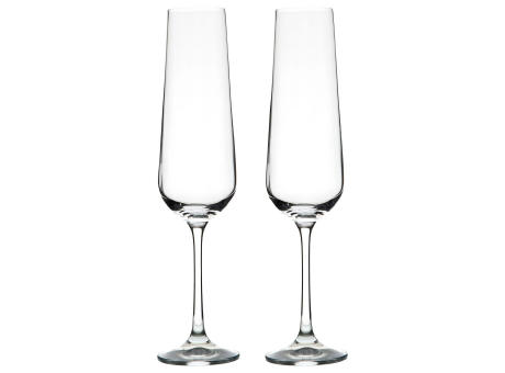 Vanilla Season® WANGI 2er Set Bohemia Crystal Sektgläser