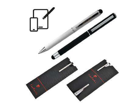 Pierre Cardin® CLAUDIE Rollerball Touchpen, weiß