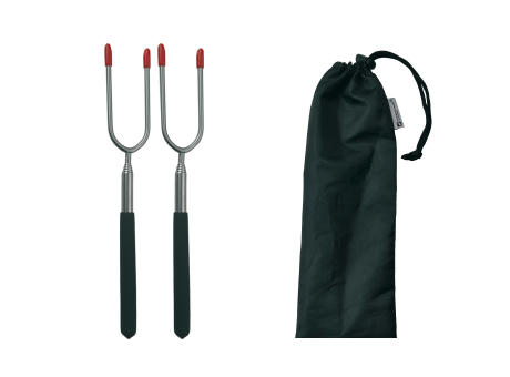 Schwarzwolf outdoor® LIPNO BBQ Set aus zwei Grillgabeln