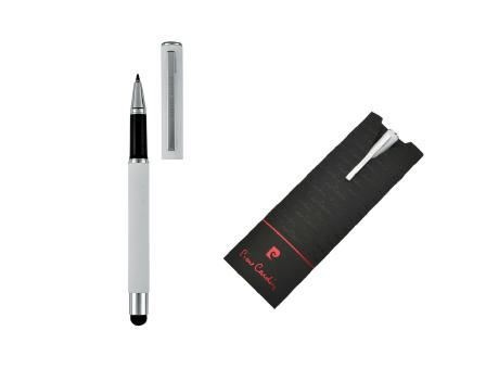 Pierre Cardin® CLAUDIE Rollerball Touchpen, weiß
