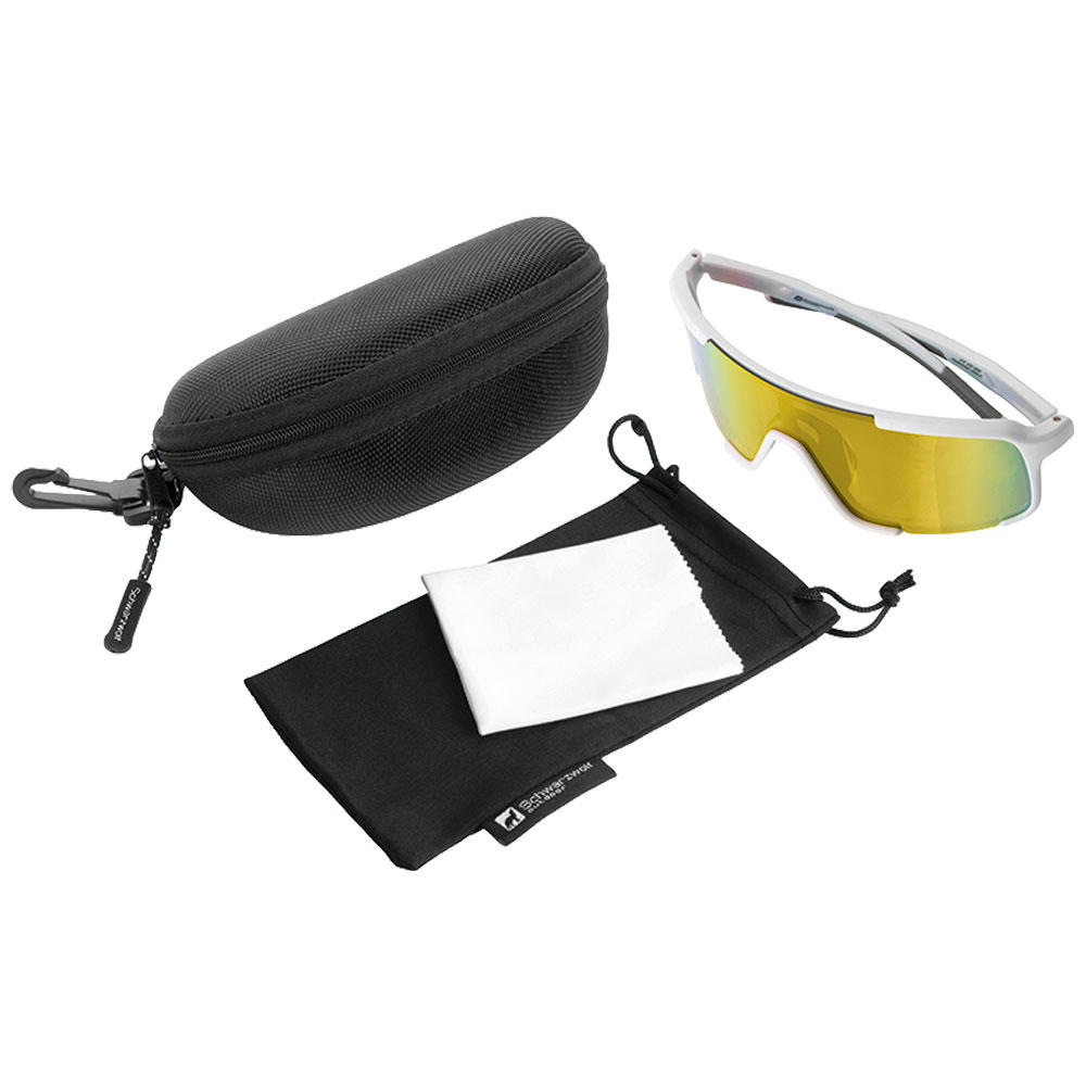 Schwarzwolf outdoor® BARWON polarisierte Sonnenbrille UV400, weiß