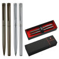 Pierre Cardin® RENEE Set aus Drehkugelschreiber und Rollerball Pen, gunmetal