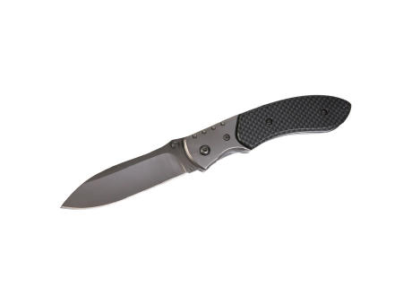 Schwarzwolf outdoor® YERGER Taschenmesser im Karbonlook