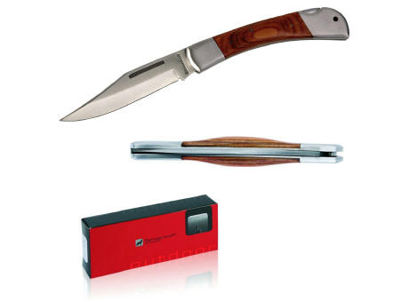 Schwarzwolf outdoor® JAGUAR 11cm Taschenmesser mit Holzgriff
