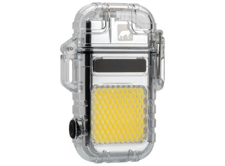 Schwarzwolf outdoor® CALBUCO wiederaufladbares, spritzwassergeschütztes Outdoor-Feuerzeug