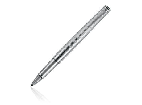 Pierre Cardin® RENEE Set aus Drehkugelschreiber und Rollerball Pen, silber