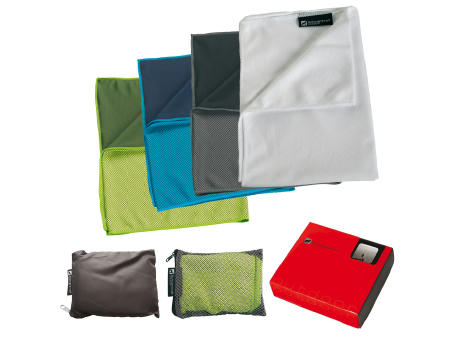 Schwarzwolf outdoor® LANAO Outdoor / Sport- & Fitnesshandtuch, grau