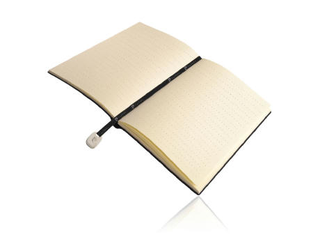 Pierre Cardin® REPORTER Set aus Notizbuch A5 und Kugelschreiber, grau/schwarz