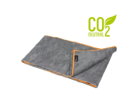 Schwarzwolf outdoor® CITAS Outdoor-Multifunktions-Handtuch, grau/orange