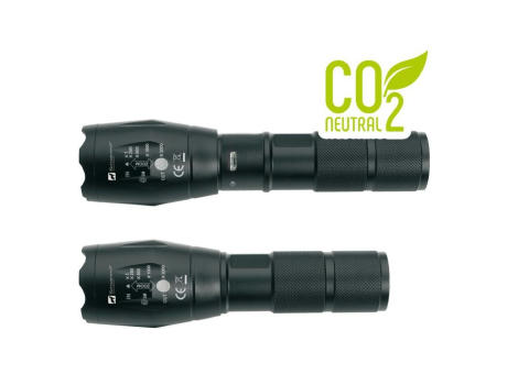 Schwarzwolf outdoor® DELGADA wiederaufladbare CREE T6 Taschenlampe