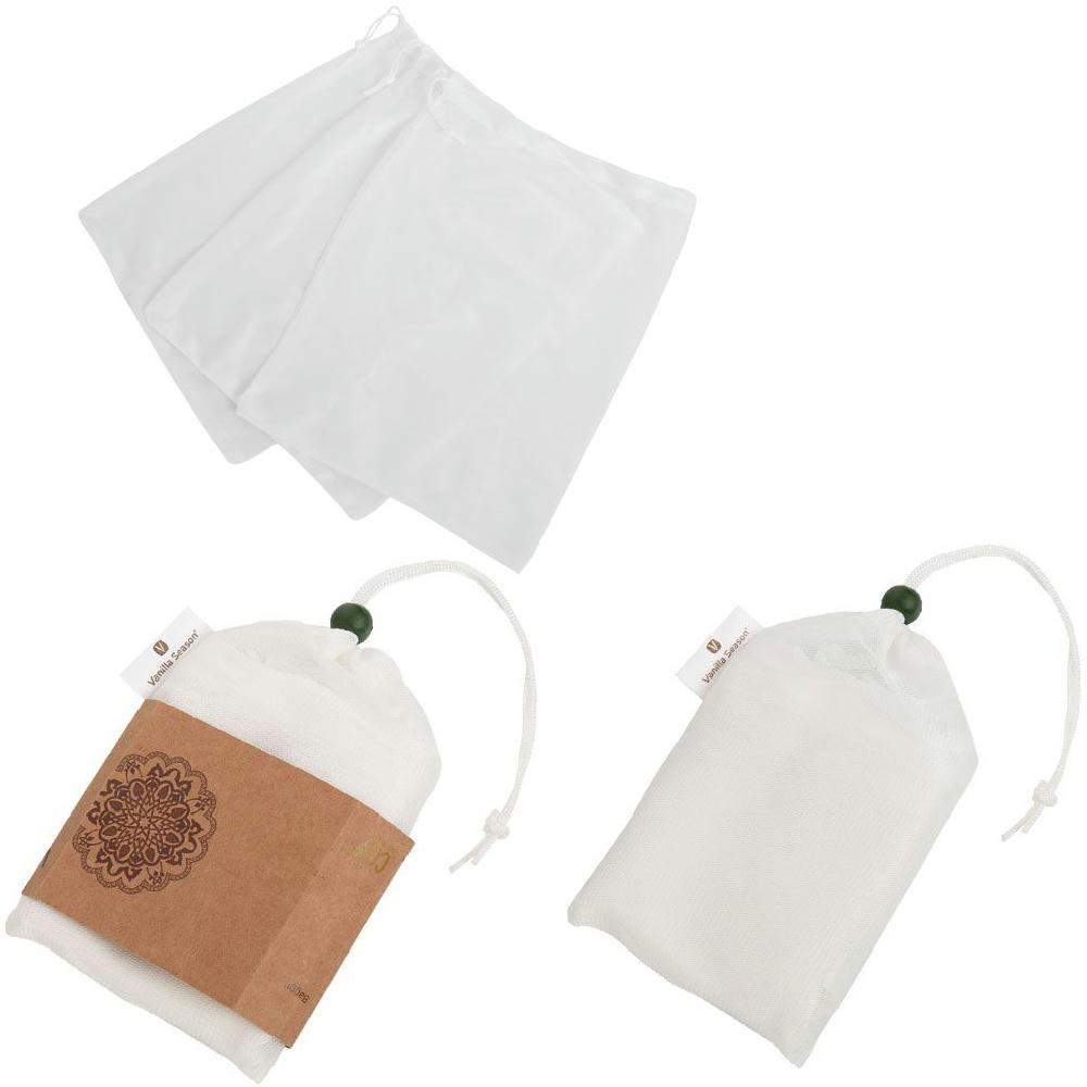 Vanilla Season® BAGGU 3tlg. Set aus wiederverwendbaren Obst-/Gemüsebeutel