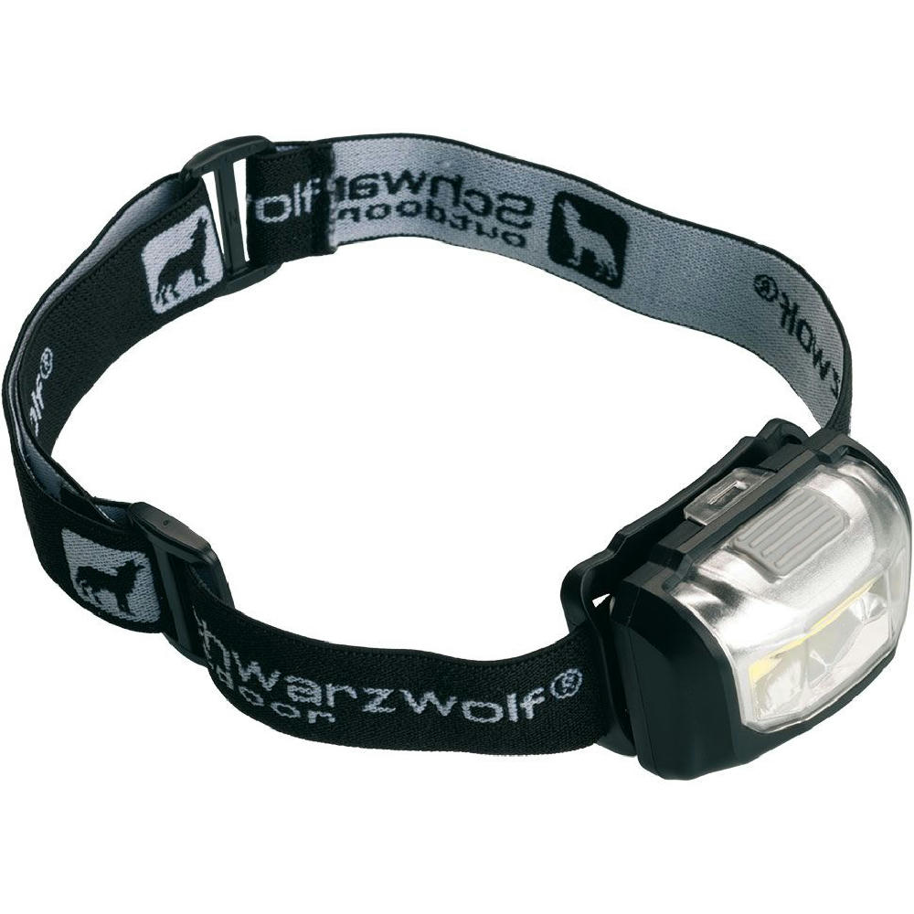 Schwarzwolf outdoor® TRONADOR schwenkbare Stirnlampe