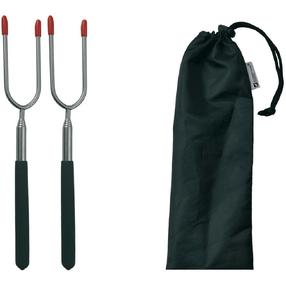 Schwarzwolf outdoor® LIPNO BBQ Set aus zwei Grillgabeln