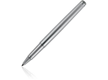 Pierre Cardin® RENEE Set aus Drehkugelschreiber und Rollerball Pen, silber