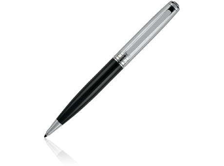 Pierre Cardin® DIDIER Set aus Drehkugelschreiber und Rollerball Pen, schwarz