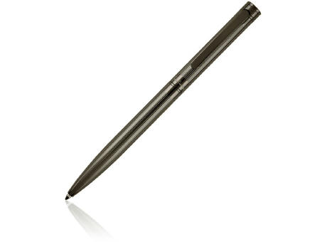 Pierre Cardin® RENEE Set aus Drehkugelschreiber und Rollerball Pen, gunmetal