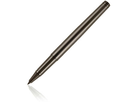 Pierre Cardin® RENEE Set aus Drehkugelschreiber und Rollerball Pen, gunmetal