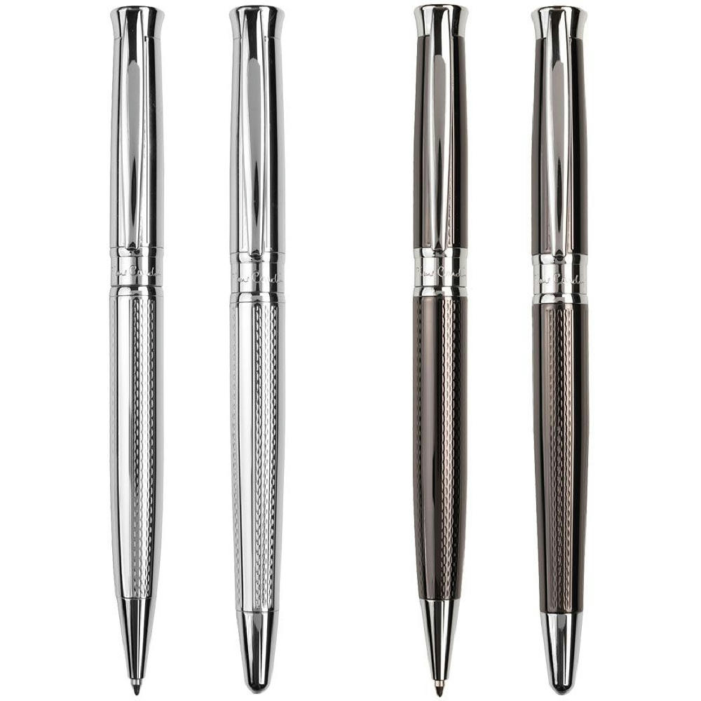 Pierre Cardin® ROI Set aus Kugelschreiber und Rollerball Pen, silber