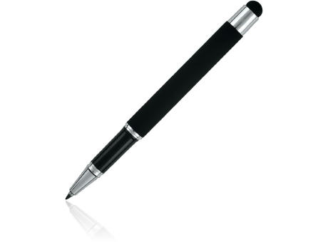 Pierre Cardin® CLAUDIE Set aus Rollerball Touchpen und Kugelschreiber Stylus, schwarz