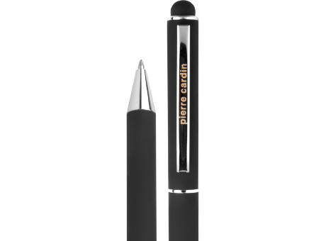 Pierre Cardin® CLAUDIE Set aus Rollerball Touchpen und Kugelschreiber Stylus, schwarz