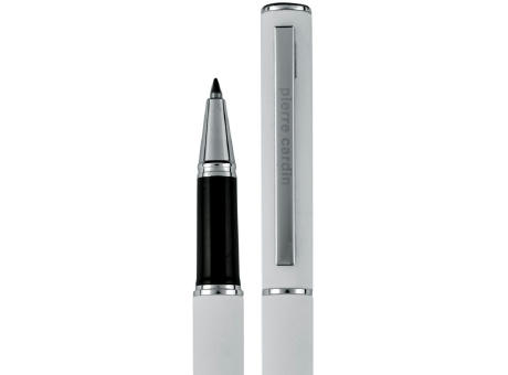 Pierre Cardin® CLAUDIE Set aus Rollerball Touchpen und Kugelschreiber Stylus, weiß