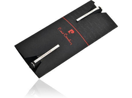 Pierre Cardin® CLAUDIE Set aus Rollerball Touchpen und Kugelschreiber Stylus, schwarz