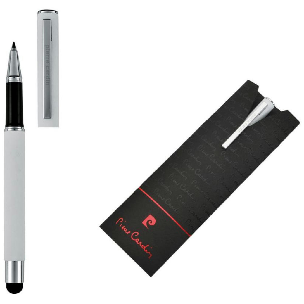 Pierre Cardin® CLAUDIE Rollerball Touchpen, weiß