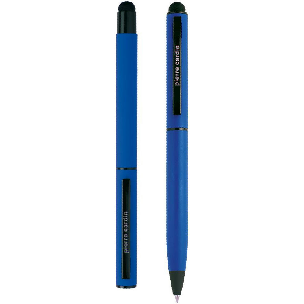 Pierre Cardin® CELEBRATION Set aus Rollerball Touchpen und Kugelschreiber Stylus, dunkelblau