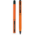 Pierre Cardin® CELEBRATION Set aus Rollerball Touchpen und Kugelschreiber Stylus, orange