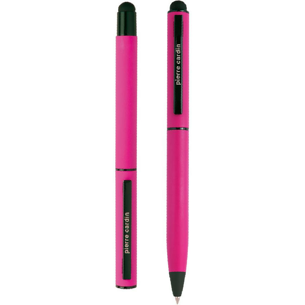 Pierre Cardin® CELEBRATION Set aus Rollerball Touchpen und Kugelschreiber Stylus, rosa